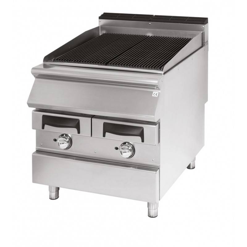 Vapogrill gas inkl. kött/fiskgaller av gjutjärn. Mastro
