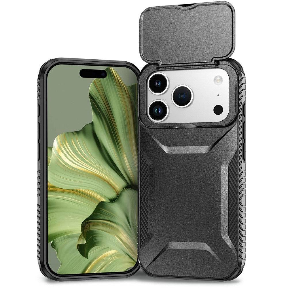 iPhone 18 Pro / 17 Pro EIDERWOOD Hybrid Plast Bagside Cover m. Cam Slider - Sort