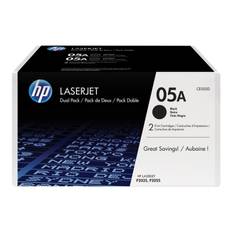 HP Tonerkassette sort (2-pack) 2x2.300 sider CE505A-D