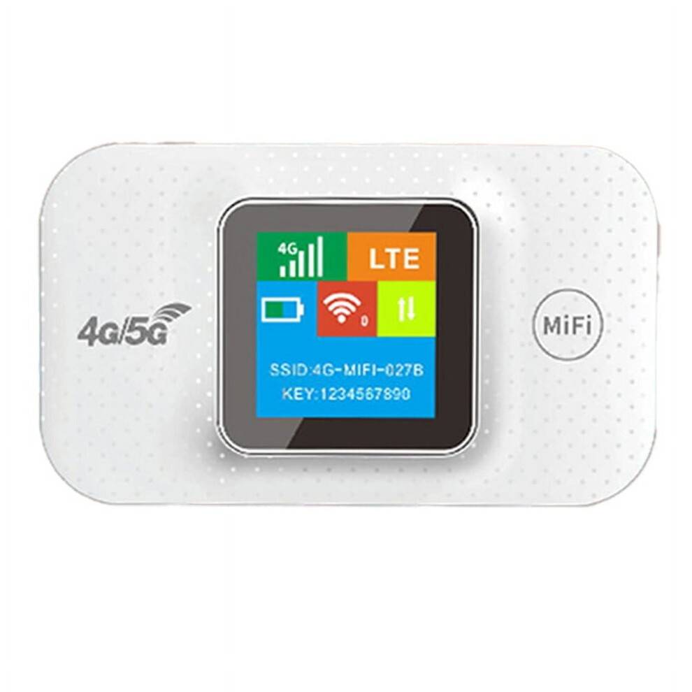 4G/5G mobil hotspot-router med SIM-kortplads, hvid, 1 stk.