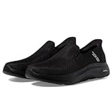 Skechers herr Slip-ins GO WALK ARCH FIT 2.0 HANDS FREE 2 sneakers, svart, 11.5 UK, Svart, 11.5 UK Wide