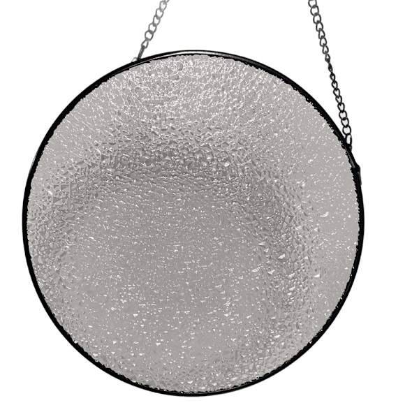 Svartramad Glas Hängande Prydnad - DIY Kreativ Dekor, Perfekt för Handmålat Glas och Nordisk Stil M