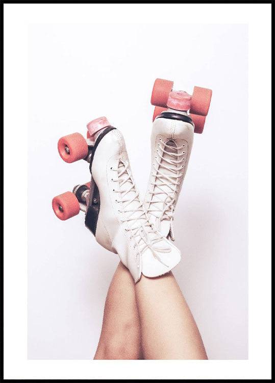 Roller Skates For Life Poster (30x40cm) - Plakater > Modeposters