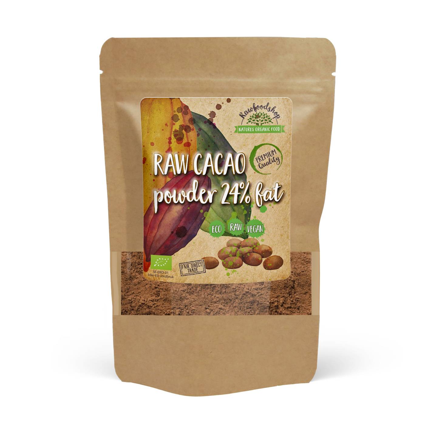 Kakaopulver RAW EKO 1kg