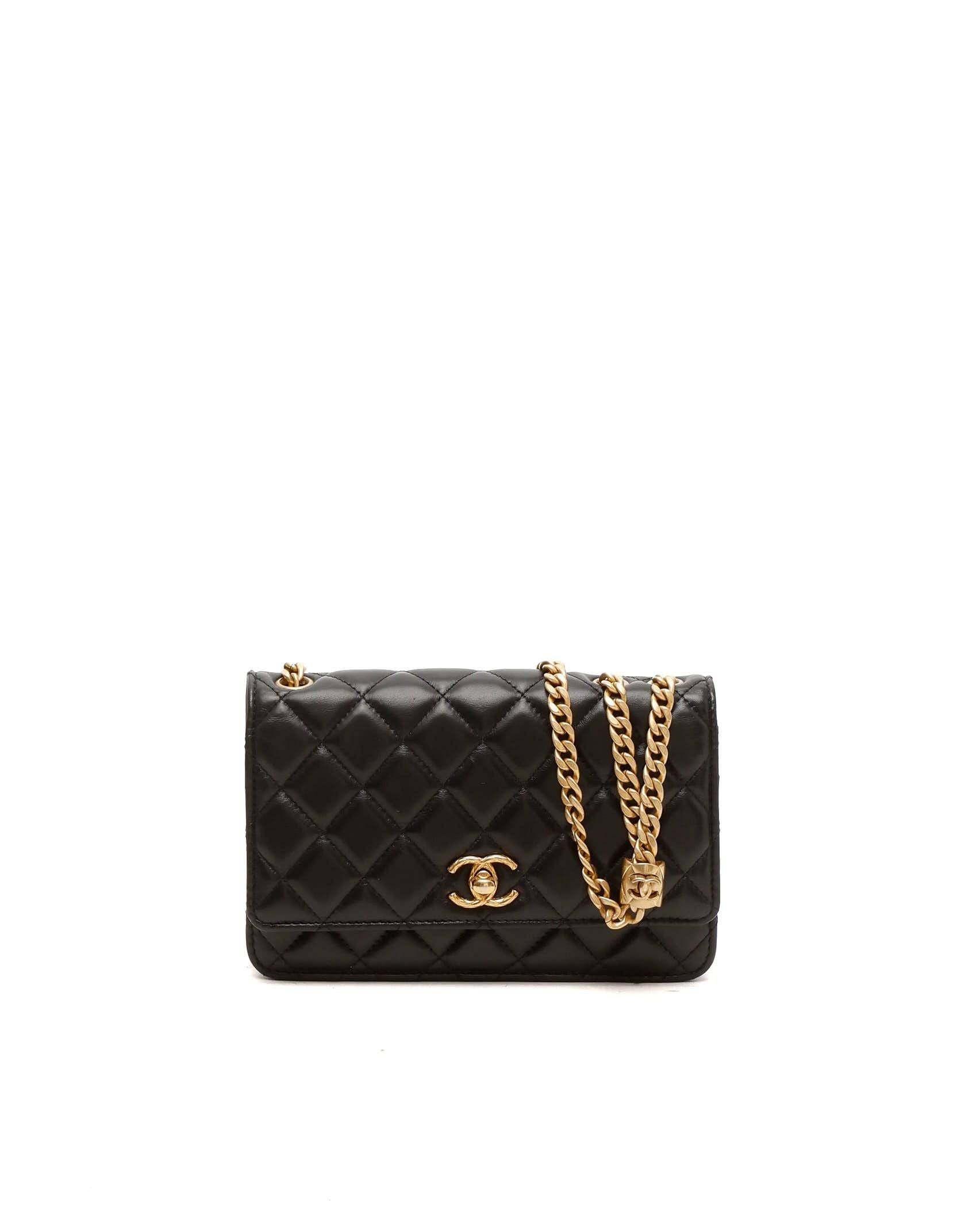Chanel CC Wallet On Chain Bag - Black (One Size)