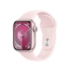 Apple Watch Series 9 GPS 41mm / Pink Aluminium Case / Light Pink Sport - S/M (Fyndvara klass 1)