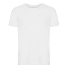 Hvid bambus t-shirt til m�nd, str. medium