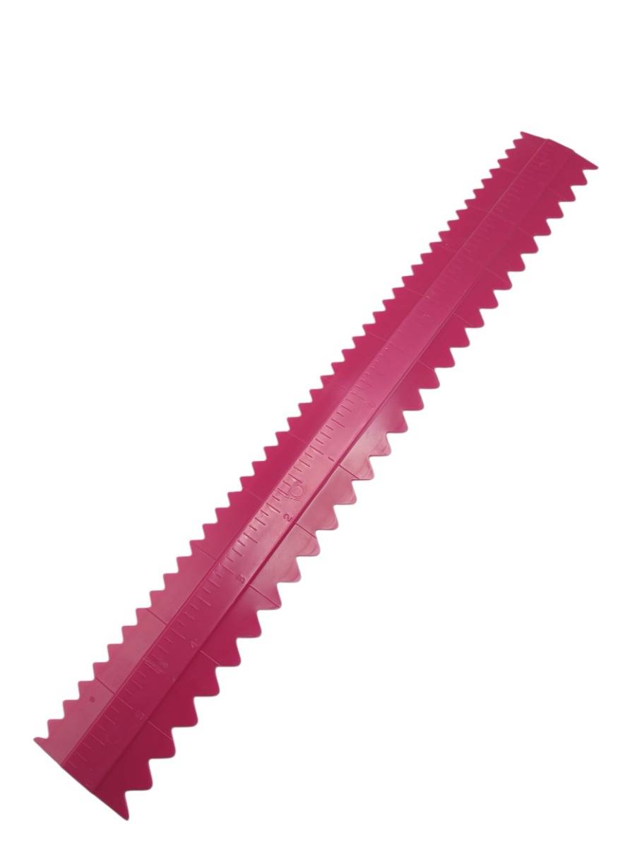 Dekorationslineal, Hot Pink, 30 cm.