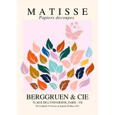 Matisse Inspired Papier Decoupe plakat