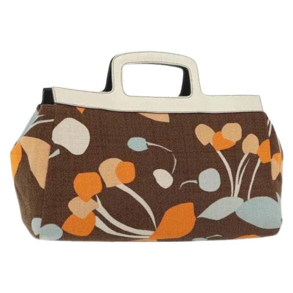 Miu Miu Pre-owned Pre-owned canvas håndtasker - Vintage - Dame - Flerfarvet - ONE SIZE - Tyl