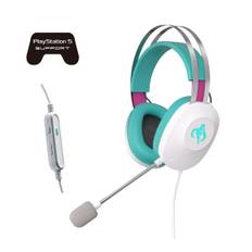 ASUS TUF Gaming H1 Gen II Hatsune Miku Edition Headset Ledningsført Håndholdt Spil USB Type-A Lyserød, Turkis, Hvid