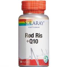 Solaray Rød Ris + Q10 60 stk.