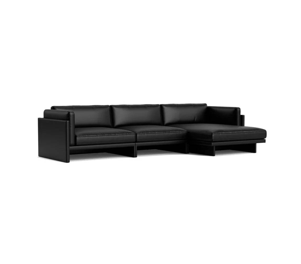 NORMANN COPENHAGEN - Softy Modulsofa 4 Pers. m. Chaiselong, Ultra 41599.