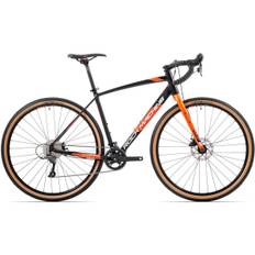 Gravelbike Rock Machine Gravelride 200 Svart/Silver/Orange M 2023