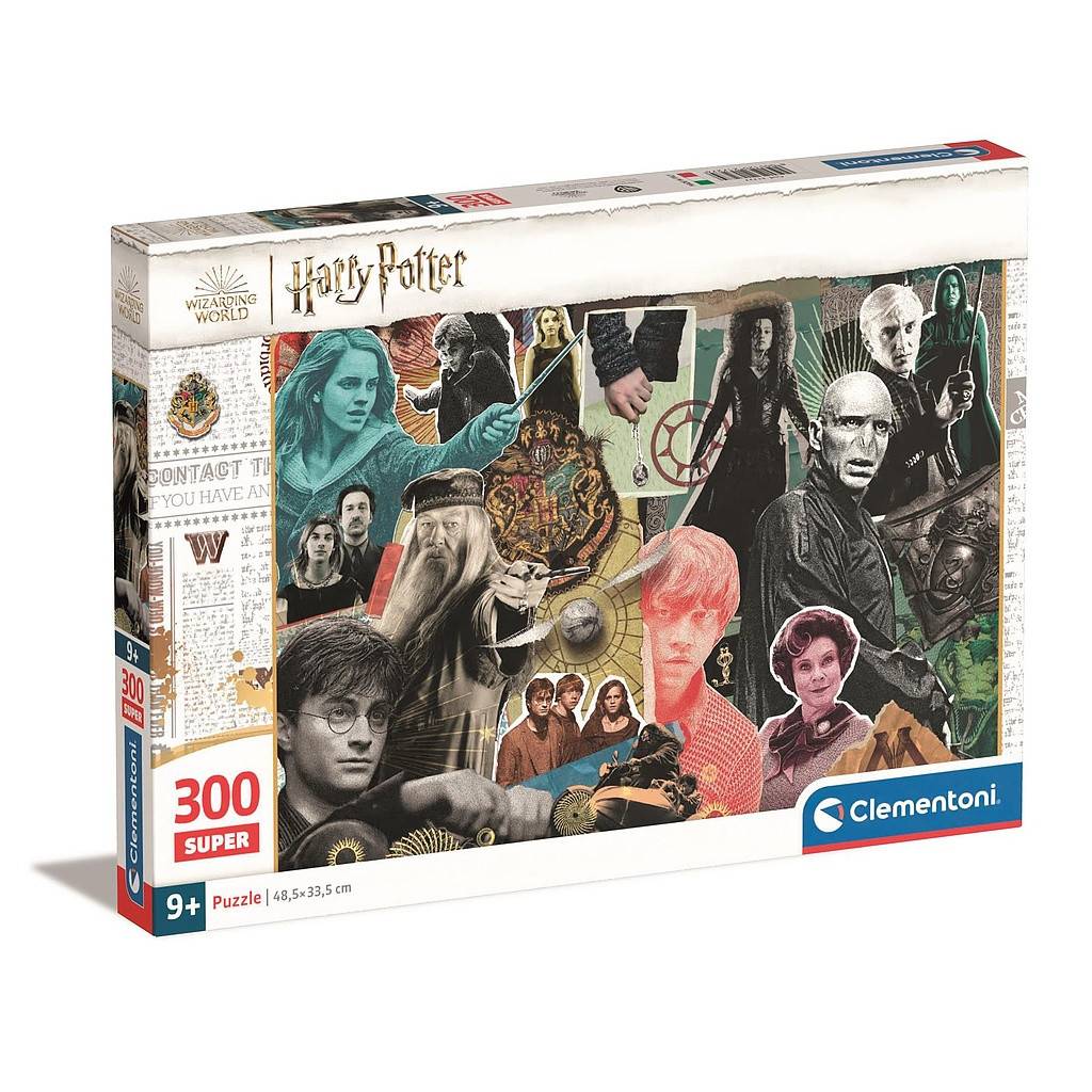 Harry Potter Collage 300-bitars pussel Clementoni