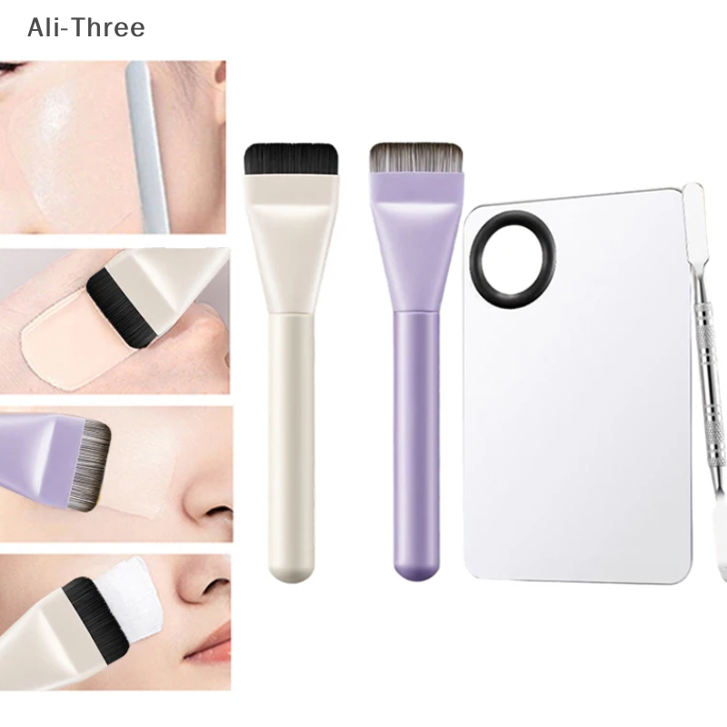 Foundation Brush And Makeup Palette Set Foundation Cream Mixing Tool Nail Art Makeup Cosmetic Makeup Tool Kits