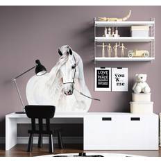 Wallsticker - Hvid Hest