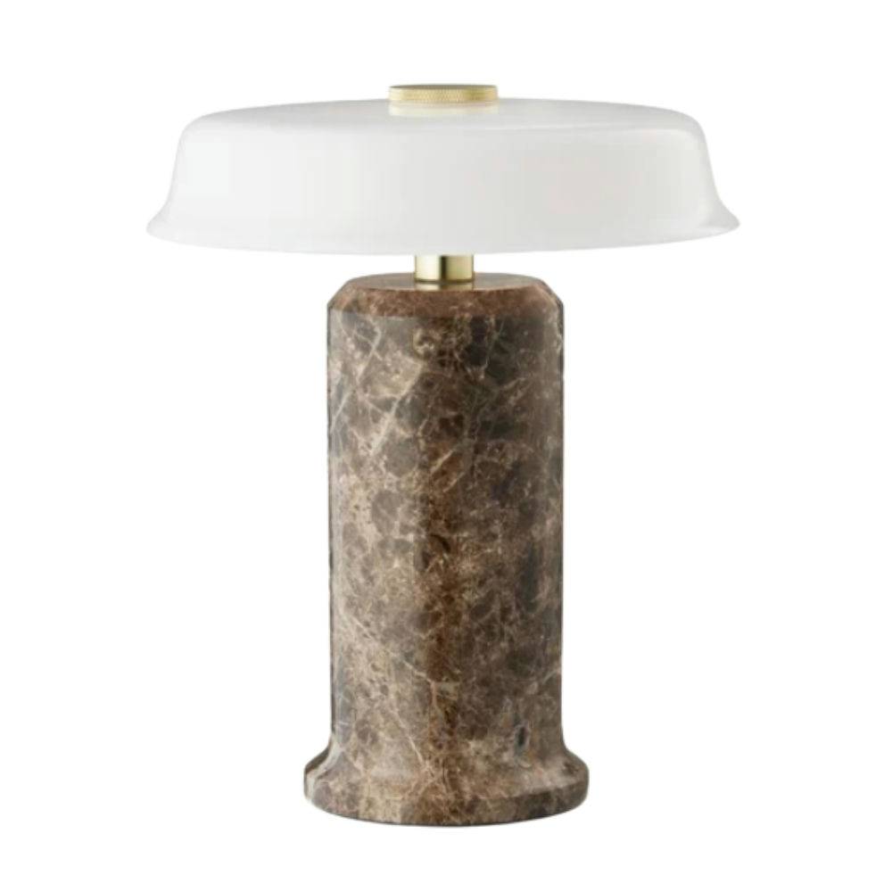 Design By Us Trip No. 2 Table Lamp Bordlampe Dark Emperador/Opal