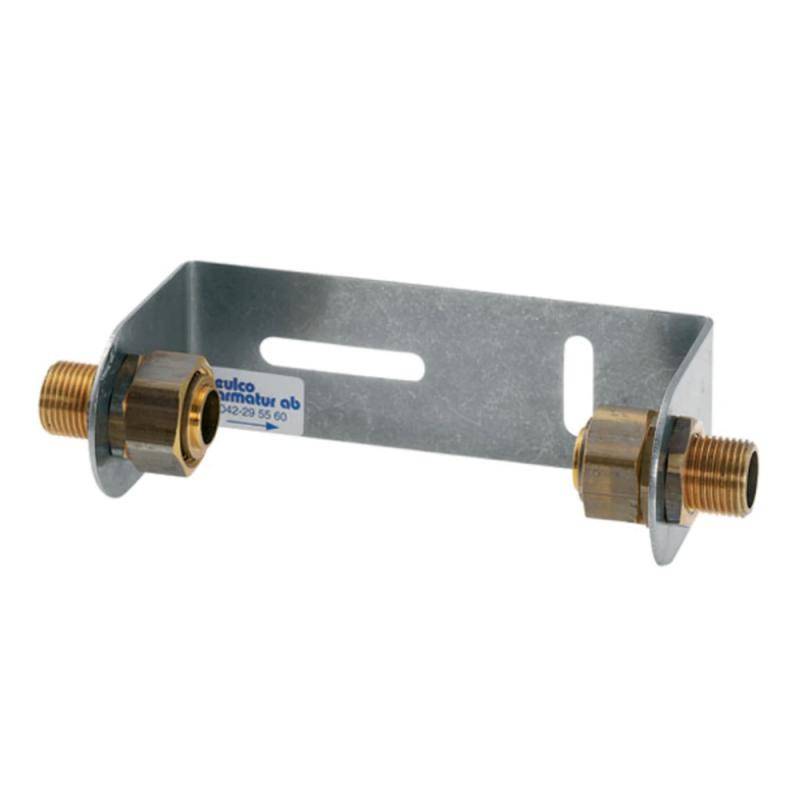 Vattenmätarkonsol Enkel Hög 6151 Q3 2,5-110mm Mässing Beulco