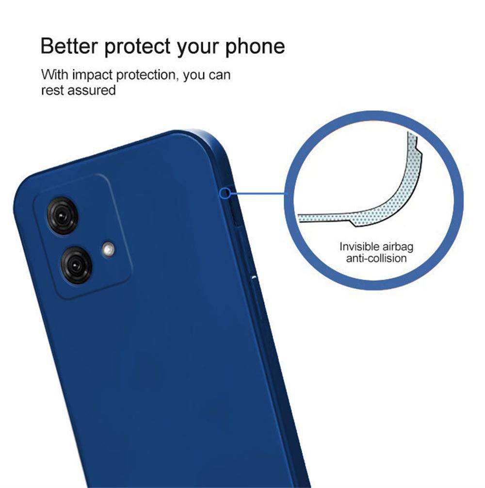 Snyggt skal för MOTOROLA G04 G14 G24 G32 G34 G35 G54 G84 G85 5G Flytande silikonskal Baksideskydd