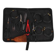 Bonsai Tools Set Carbon Steel Leaf Cutter Pruning Shears Rake Hardware Kit Garden Supply