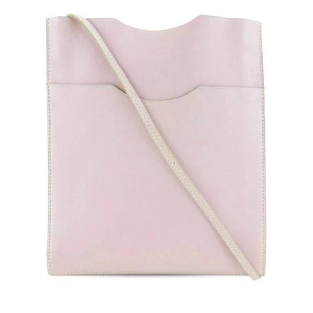 Hermès Vintage Pre-owned Onimetou Skuldertaske - Vintage - Dame - Lyserød - ONE SIZE - Uld