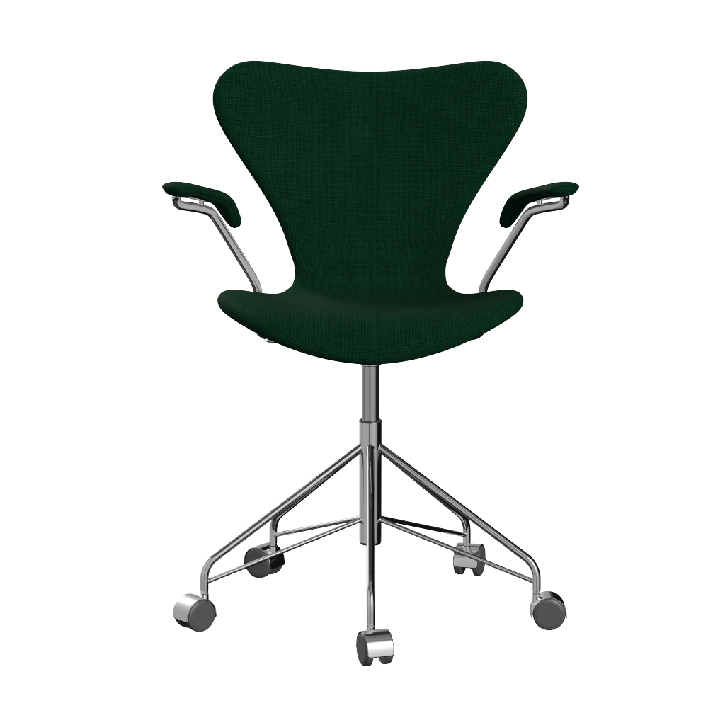 3107 Syver kontorstol, fuldpolstret fra Fritz Hansen - Køb her.