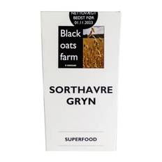 Sort havregryn groft valsede 835 g Ã¸kologisk