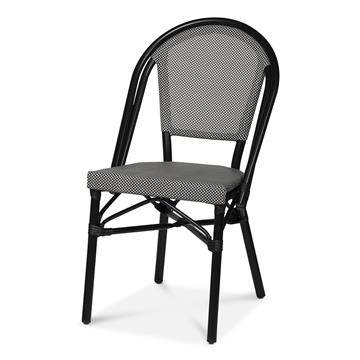 Utestol Menton Svart/Svart