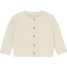 Huttelihut Cardigan Knit Stl. 86 fepojkar - Toppar Från Magasin - Antique White (86)