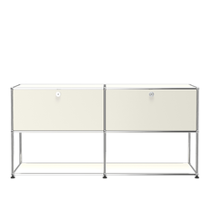 USM - USM Haller Credenza F2 - Pure White - Sideboards - Fritz Haller,Paul Schärer - Hvid - Metal