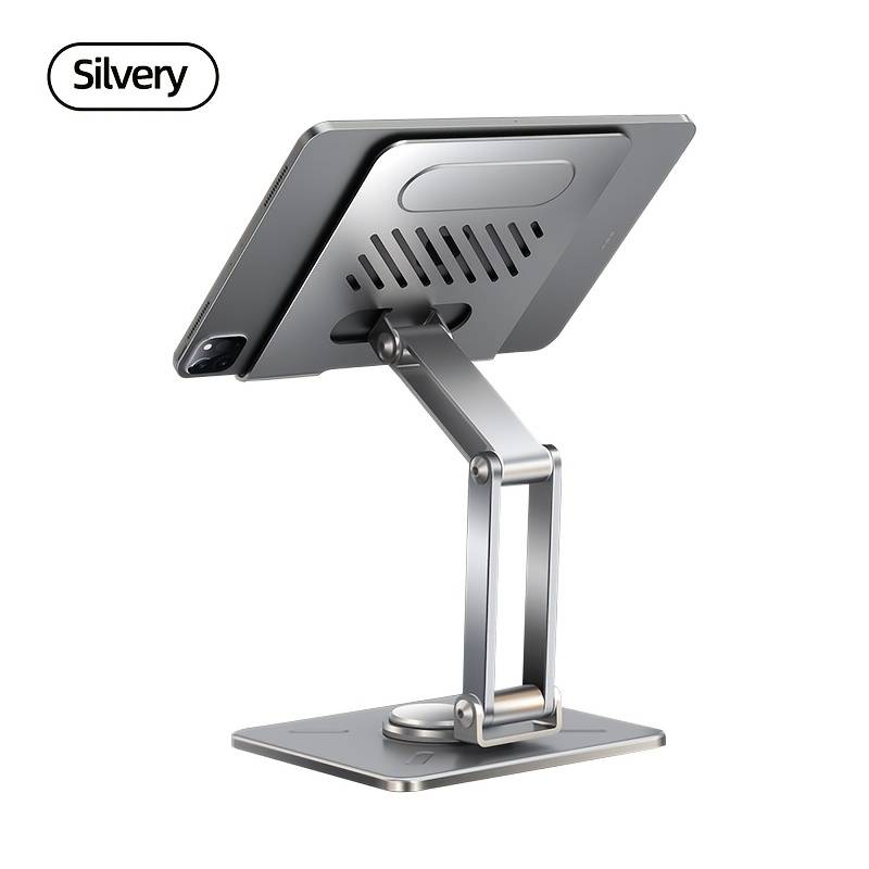 TEMU Brand New Tablet Stand, Desktop Rotating Holder, Compatible With Ipad, Multifunctional Adjustable And Foldable Phone Stand, Universal