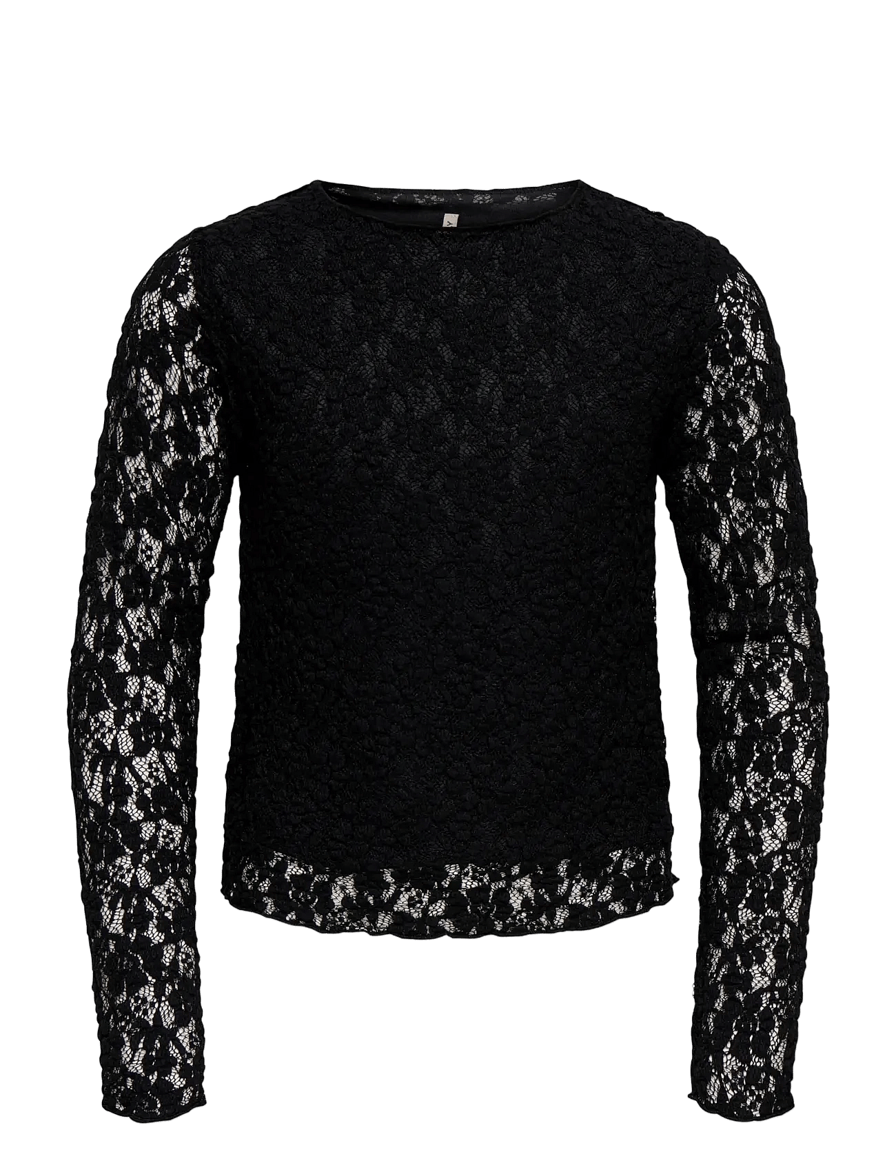 KIDS ONLY Kogleika Ls Lace Top Jrs Noos | Black | 122-128