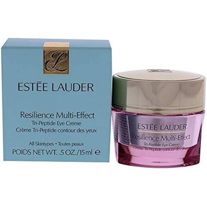 Eye Contour Cream - Estée Lauder - Resilience Multi-Effect - 15ml - Tri-Peptide - Intense Hydration