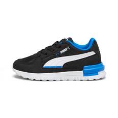 Puma Graviton AC Kids&#39; Trainers, Black, Size 28.5, Shoes - Racing Blue - 28.5