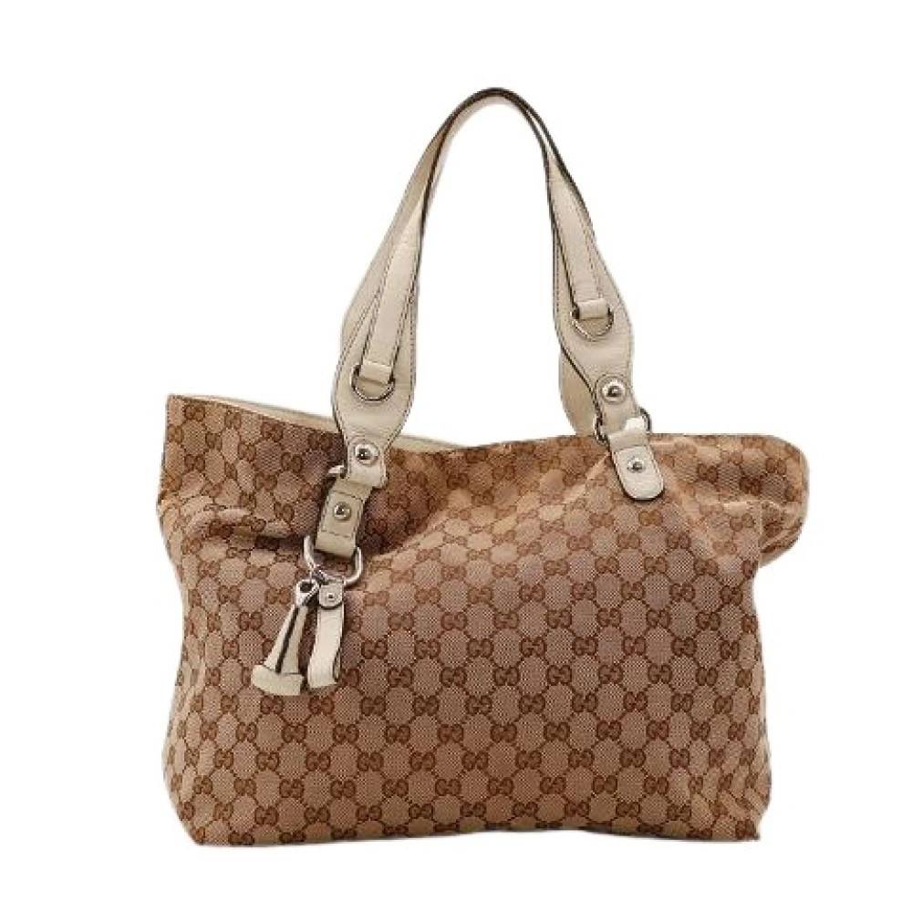 Gucci Vintage Pre-owned Le Tote Horsebit - Vintage - Dame - Brun - ONE SIZE -