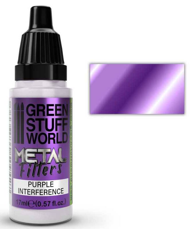 GSW Metal Filters Purple Interference Green Stuff World Chameleon Paints 17ml