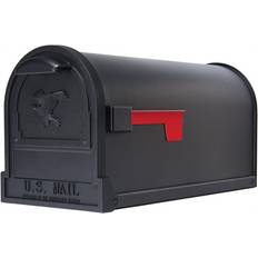 Stor US-MAIL postkasse ARLINGTON - SORT - Kan bruges til småpakker