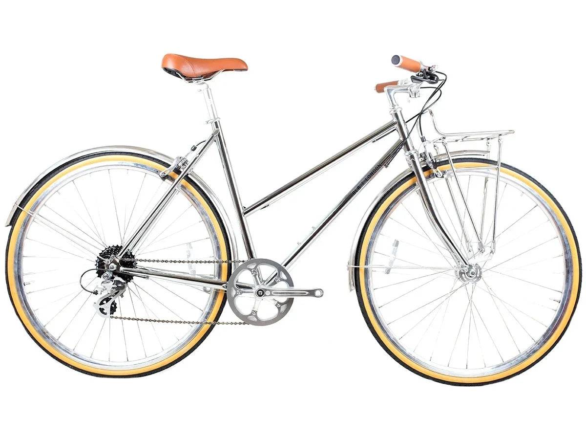 BLB Butterfly 8spd Town Bike - Chrome - M - 48cm