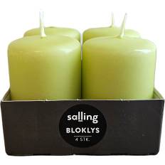Salling bloklys 4x6 cm 4-pak - limegrøn