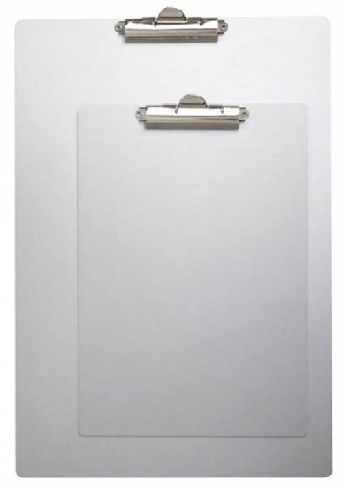 Clipboard A4 aluminium.