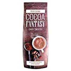 Cocoa Fantasy Dark Smooth Kakao, 2kg Trinkschokolade, Instant Kakaopulver, weicher und cremiger Geschmack, 27% Kakaoanteil