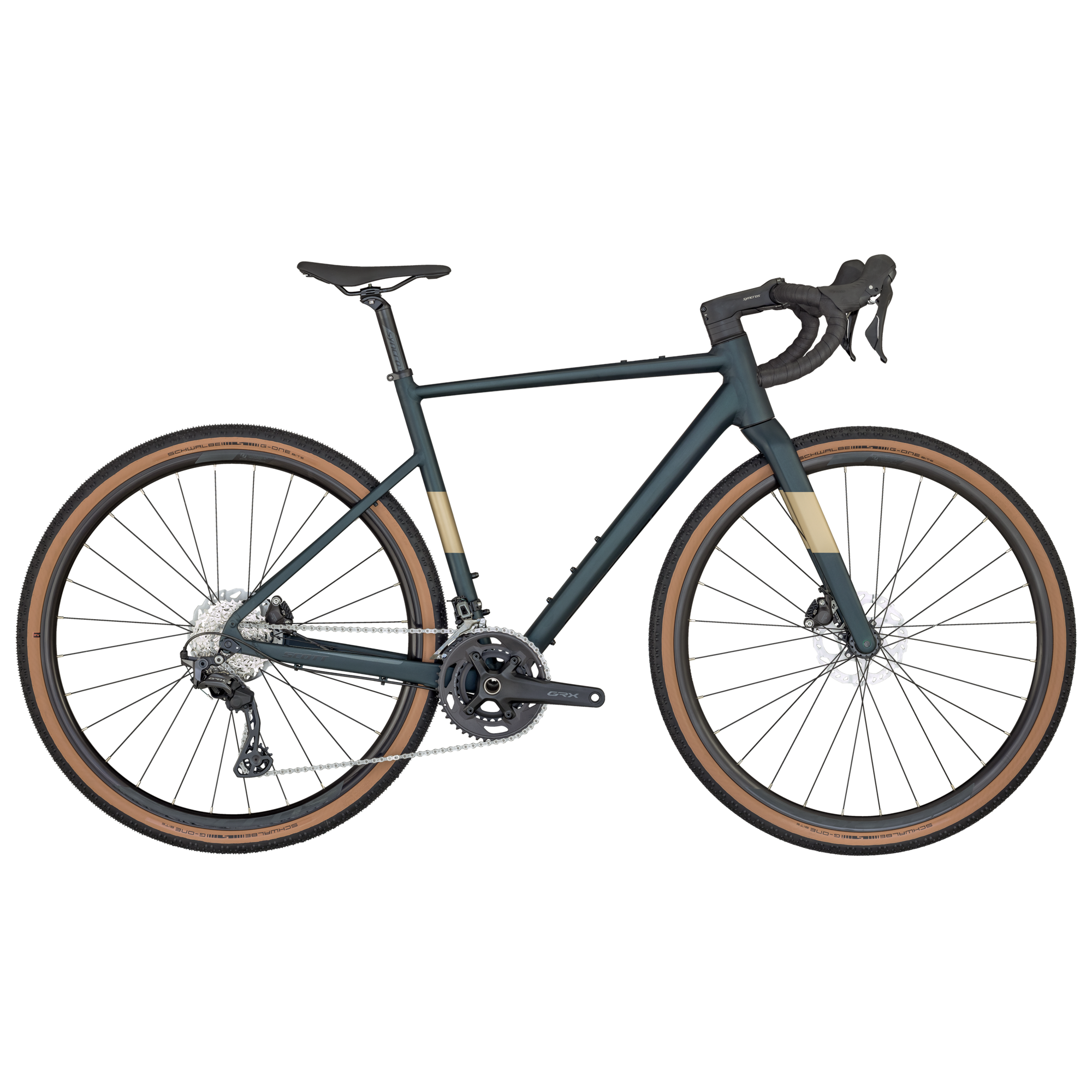 Scott Speedster Gravel 20 2024 - Shimano GRX 2x12sp - Syncros Race X25 - 028 / XXS / Petrol Green