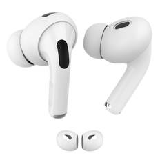 Ahastyle AirPods Pro 2 Ear Pads i silikon, vit