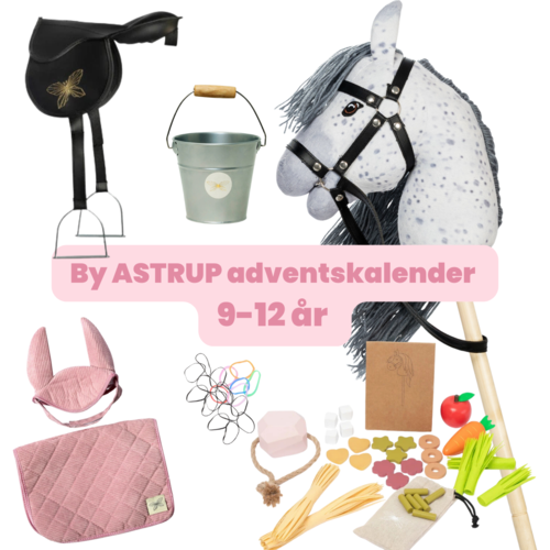 By ASTRUP kæphest adventskalender - 9-12 år - Star - Gråskimmel