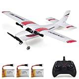 Goolsky FX801 flygplan Cessna 182 2,4 GHz 2CH RC flygplan utomhus flygleksak för barn pojkar med 3 batterier