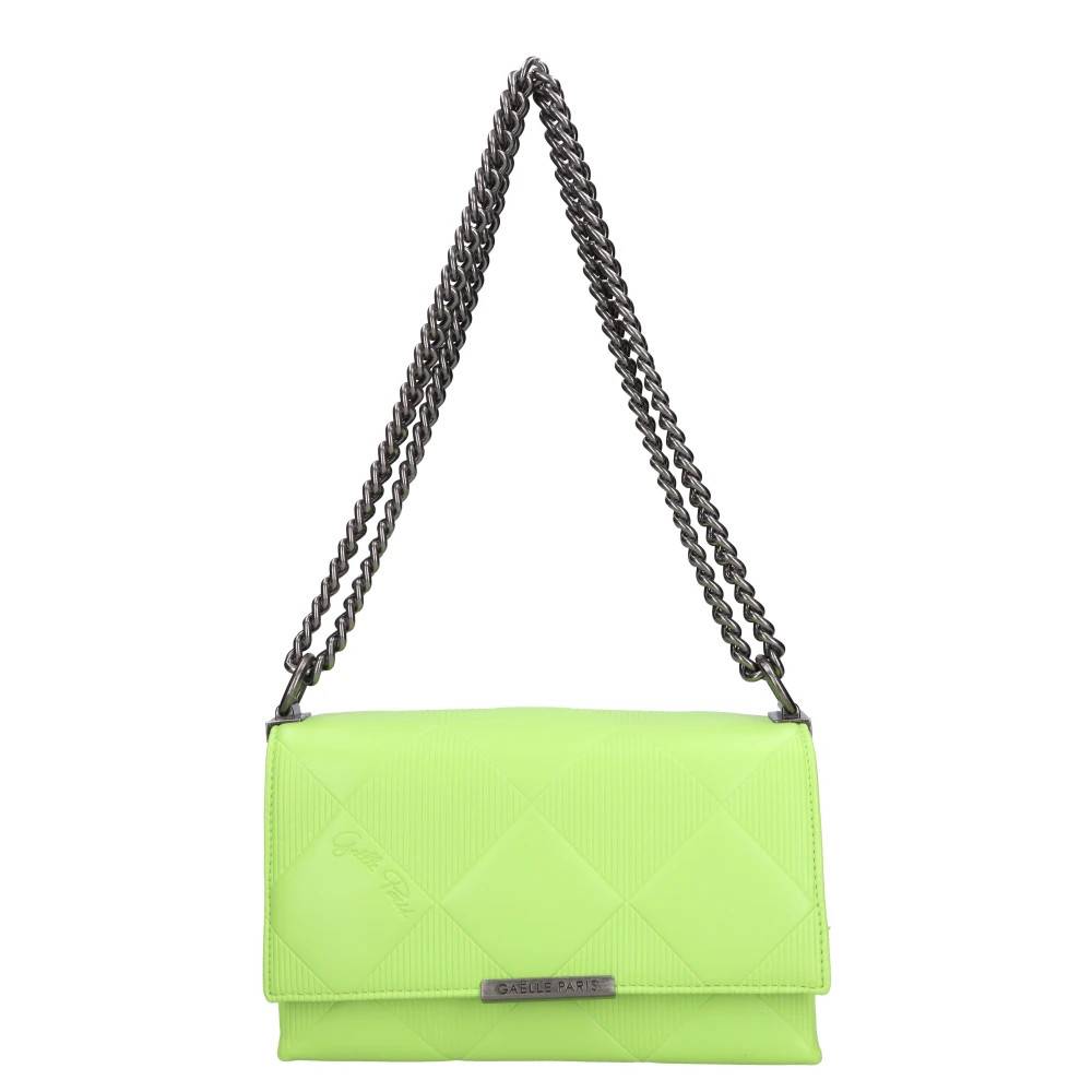 Gaëlle Paris Skuldertaske - Tasker - Dame - Grøn - ONE SIZE - Uld