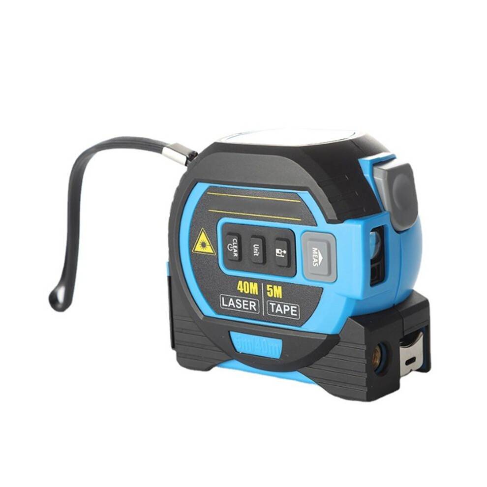 3In1 Laser Rangefinder 40M Measuring Laser Tape Measure Digital Laser Distance Area Rangefinder Scale
