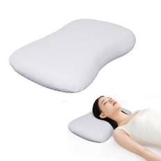 VECELO Memory Foam Ergonomic Pillow that gently supports your head and No neck Good Sleep Good Sleep Comes with 2 covers cotton x cooling cotton x