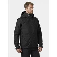 Helly Hansen Crew Hooded Midlayer Jacket 2.0 - Seglarjacka - Herr Black 4XL
